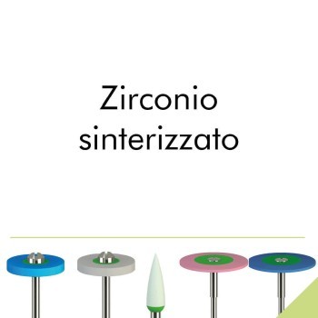 Zirconio sinterizzato.