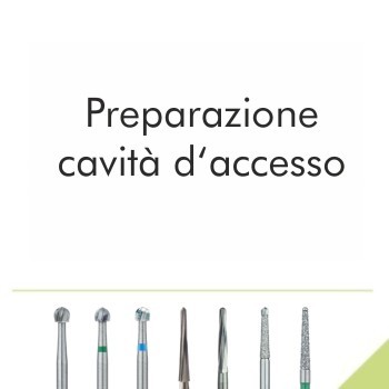 Preparazione cavita' d'accesso