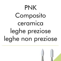 PNK - Composito, ceramica, leghe preziose, leghe non preziose