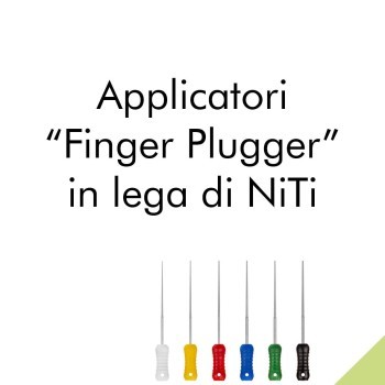 Applicatori Finger Plugger in lega di NiTi