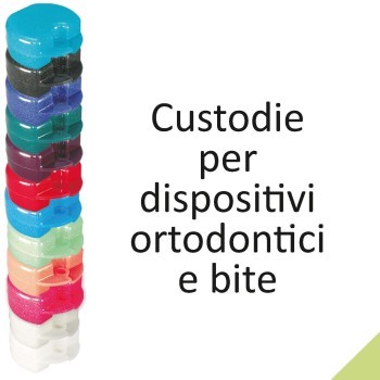 Custodie per dispositivi ortodontici e bite