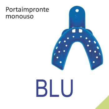 Portaimpronte monouso BLU