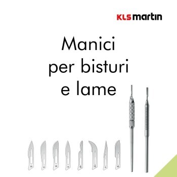 Manici per bisturi e lame