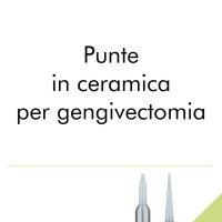 Punte in ceramica per gengivectomia