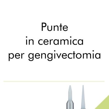 Punte in ceramica per gengivectomia