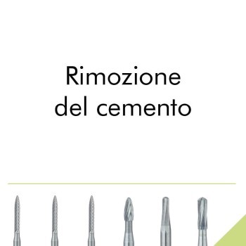 Rimozione del cemento